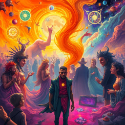 Chronicles of Chaos: Whose World Is It Anyway? - Text-based game