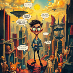 Questception: Who's the Hero, Anyway? - Text-based game