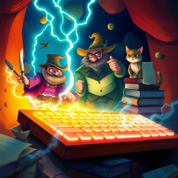 Metamayhem: Whose Adventure Is It, Anyway? - Text-based game