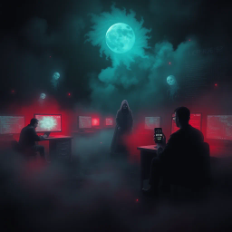 Haunted Byte: Who's This? - Text-based game