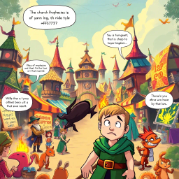 Whose Prophecy Is It Anyway? - Text-based game