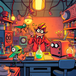 Lab Rumble: Whose Lab is it Anyway? - Text-based game