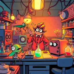 Lab Rumble: Whose Lab is it Anyway? - Text-based game
