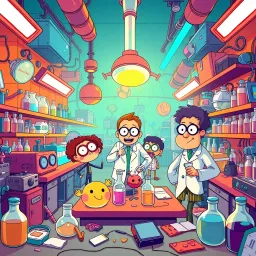 Lab Rascals: Who's the Genius Now? - Text-based game