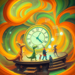 Chrono Vortex: Whose Time Is It Anyway? - Text-based game