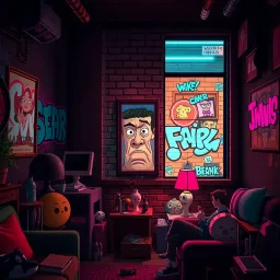Whose Face Is It Anyway? - Text-based game