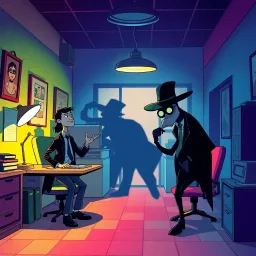 Whose Shadow is it Anyway? - Text-based game