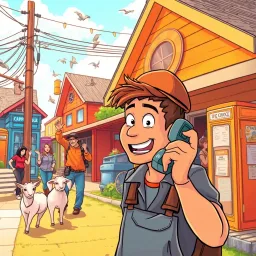 Whose Call Is This? - Text-based game