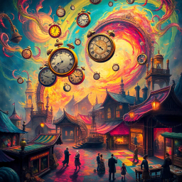Chronochaos: Who's Time Is It Anyway? - Text-based game
