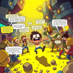 The Great MetaQuest: Whose Adventure Is It Anyway? - Text-based game