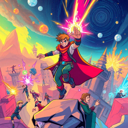Spectrum Wars: Whose Dimension Is It Anyway? - Text-based game