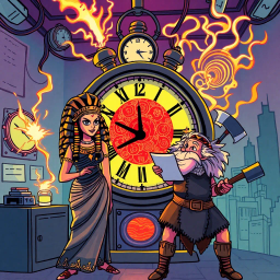 ChronoChaos: Who's Time Is It Anyway? - Text-based game