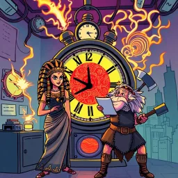 ChronoChaos: Who's Time Is It Anyway? - Text-based game