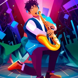 Saxophone Showdown - Text-based game