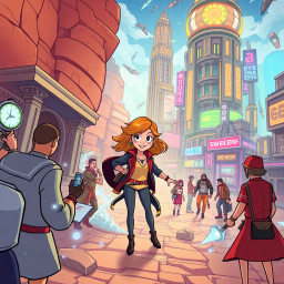 Chronochaos: Who's Time Is It Anyway? - Text-based game