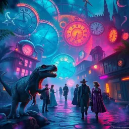 Chronochaos: Who's Time Is It Anyway? - Text-based game