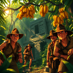 The Forbidden Banana Quest - Text-based game