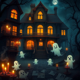 Whose Haunt is This? - Text-based game