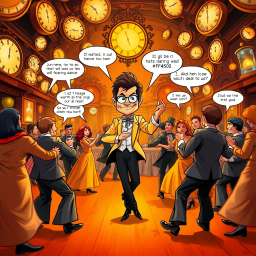 Temporal Tango: Whose Time Is It Anyway? - Text-based game