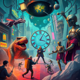 ChronoClash: Whose Time is it Anyway? - Text-based game