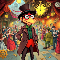 Chrono-Capers: Whose Time Is It Anyway? - Text-based game