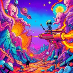 Spectrum Wars: Which Dimension Is It Anyway? - Text-based game