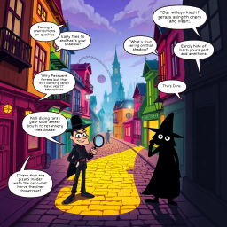 Whose Shadow is it Anyway? - Text-based game