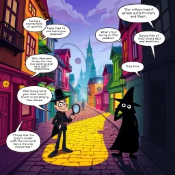 Whose Shadow is it Anyway? - Text-based game
