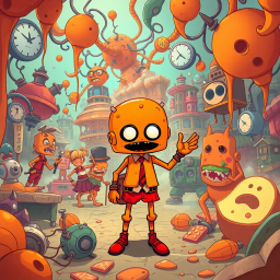 Metamayhem: Whose Adventure is it Anyway? - Text-based game