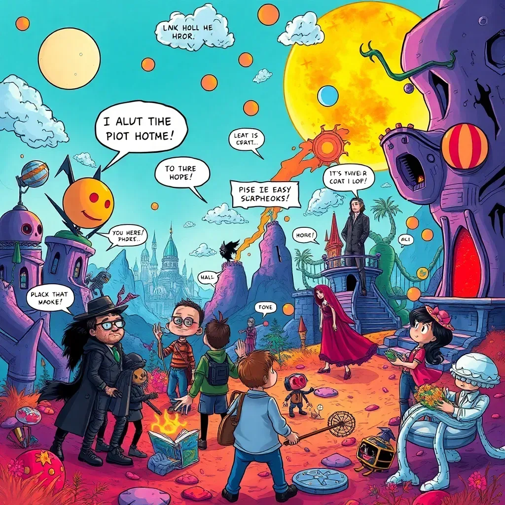 Metamayhem: Whose Adventure Is It Anyway?