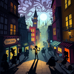 Shadowplay: Whose Shadow is This, Anyway? - Text-based game