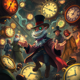 Chronocatcher: Who's Time Is It Anyway? - Text-based game