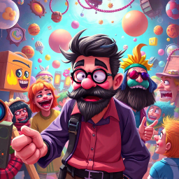 MetaMayhem: Whose Adventure is it Anyway? - Text-based game