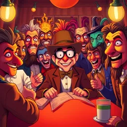 Whose Face Is It Anyway? - Text-based game