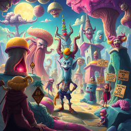 Chronicles of Chaos: Whose World Is It Anyway? - Text-based game