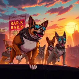 Bark Battles - Text-based game