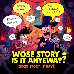 Whose Story is It Anyway? - Text-based game