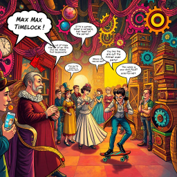Chrono Cacophony: Whose Hello is It Anyway? - Text-based game