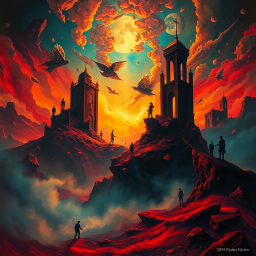 Tangled Dreams: Whose Nightmare Is It Anyway? - Text-based game