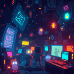 Haunted Byte: Who's This? - Text-based game