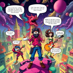Metamayhem: Whose Adventure is it Anyway? - Text-based game