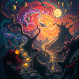 Nightmare Ledger: Whose Dream Is It Anyway? - Text-based game