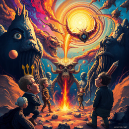 Chronicles of Chaos: Whose World Is It Anyway? - Text-based game