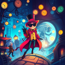 ChronoCatcher: Who's Time Is It Anyway? - Text-based game