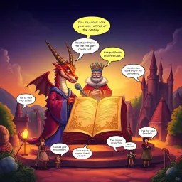 Prophecies & Puns - Text-based game