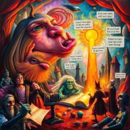 Whose Prophecy Is It Anyway? - Text-based game