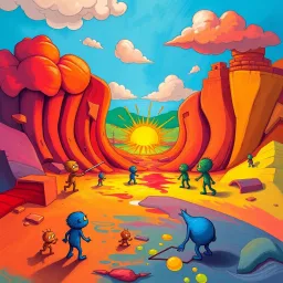 Spectrum Wars: Whose Dimension Is It Anyway? - Text-based game