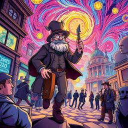 ChronoClash: Whose Time is it Anyway? - Text-based game