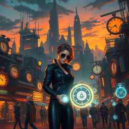 ChronoHeist: Whose Time Is It Anyway? - Text-based game