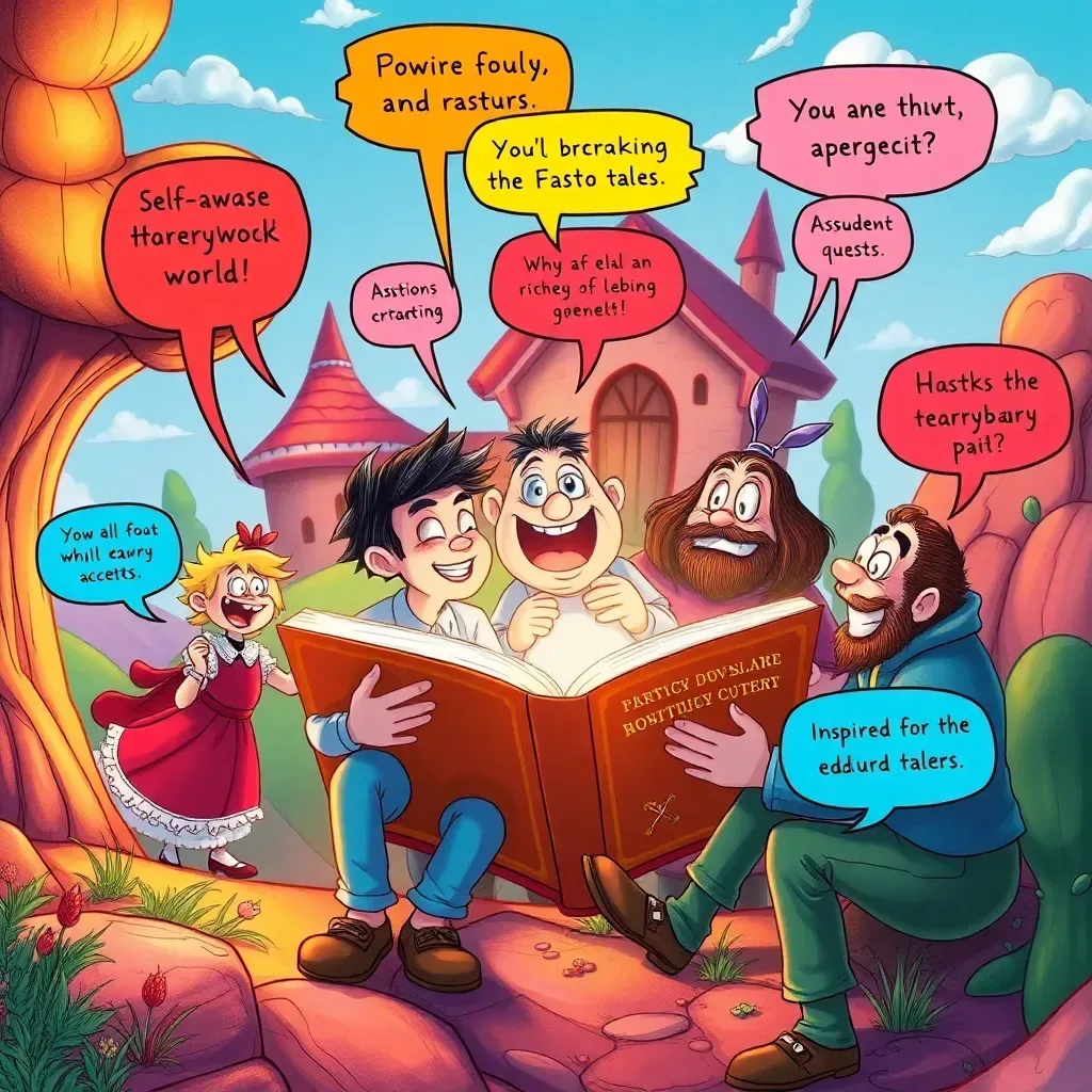MetaMayhem: Whose Adventure Is It Anyway?
